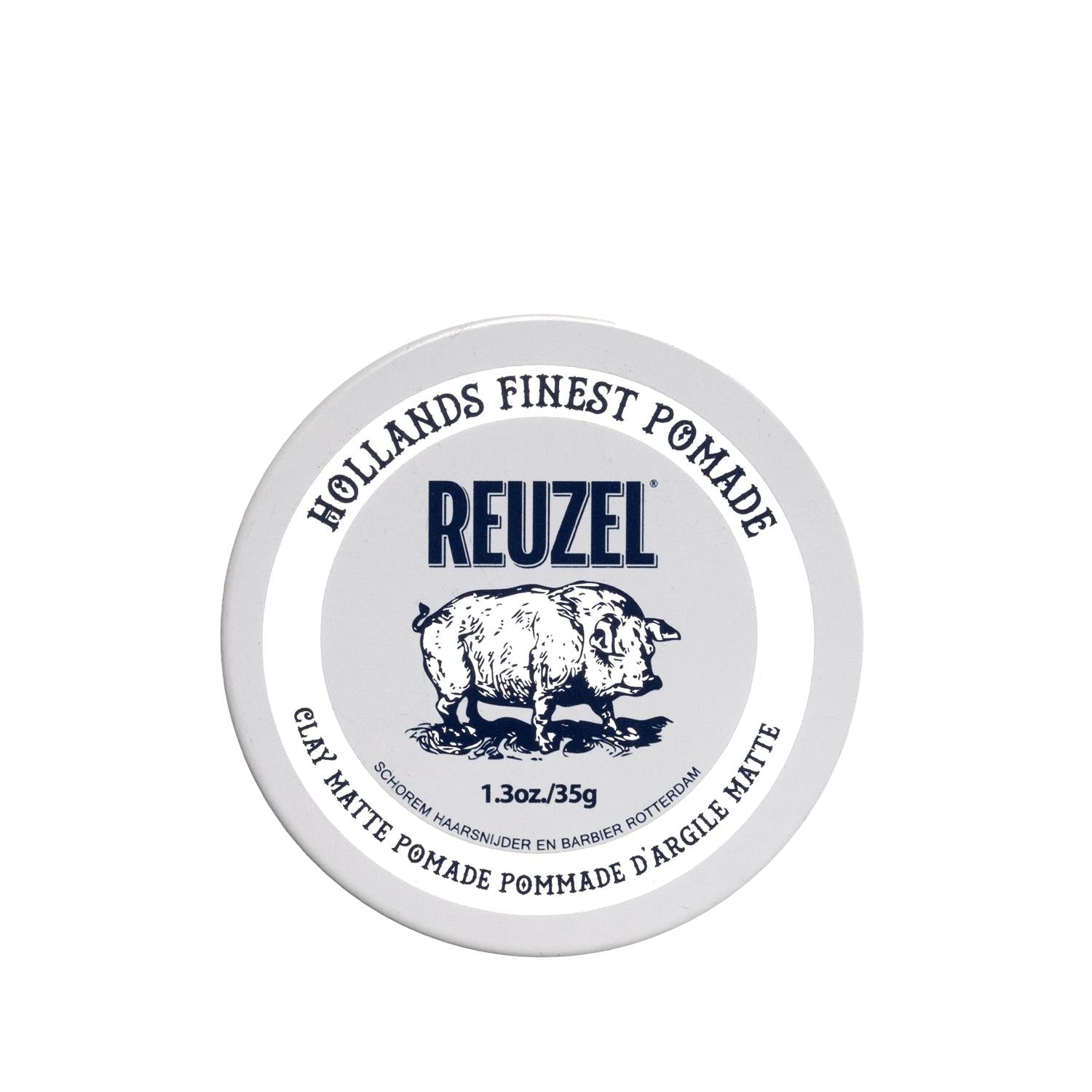 Reuzel Clay Matte Pomade Medium Hold Styling Clay 35g
