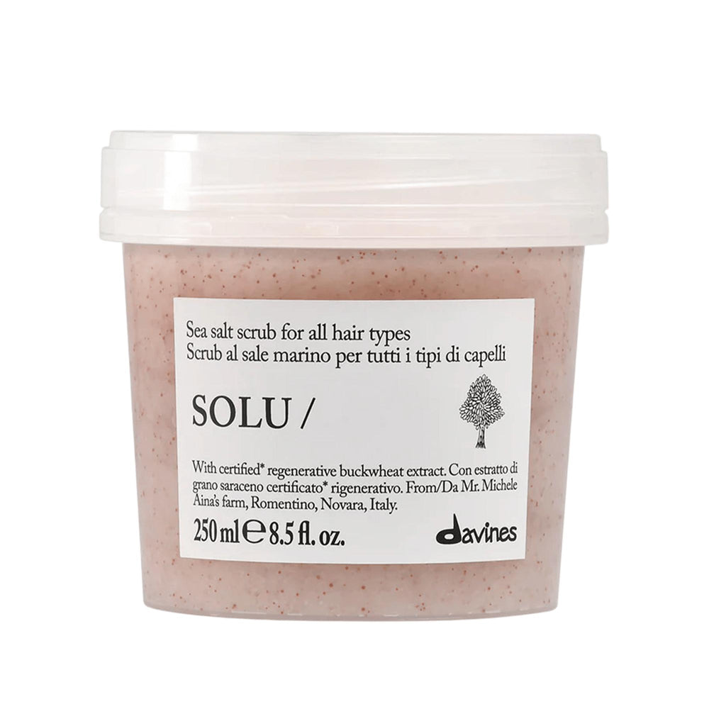 Davines Solu Sea Salt Scrub Cleansing Scalp Paste 250 ml