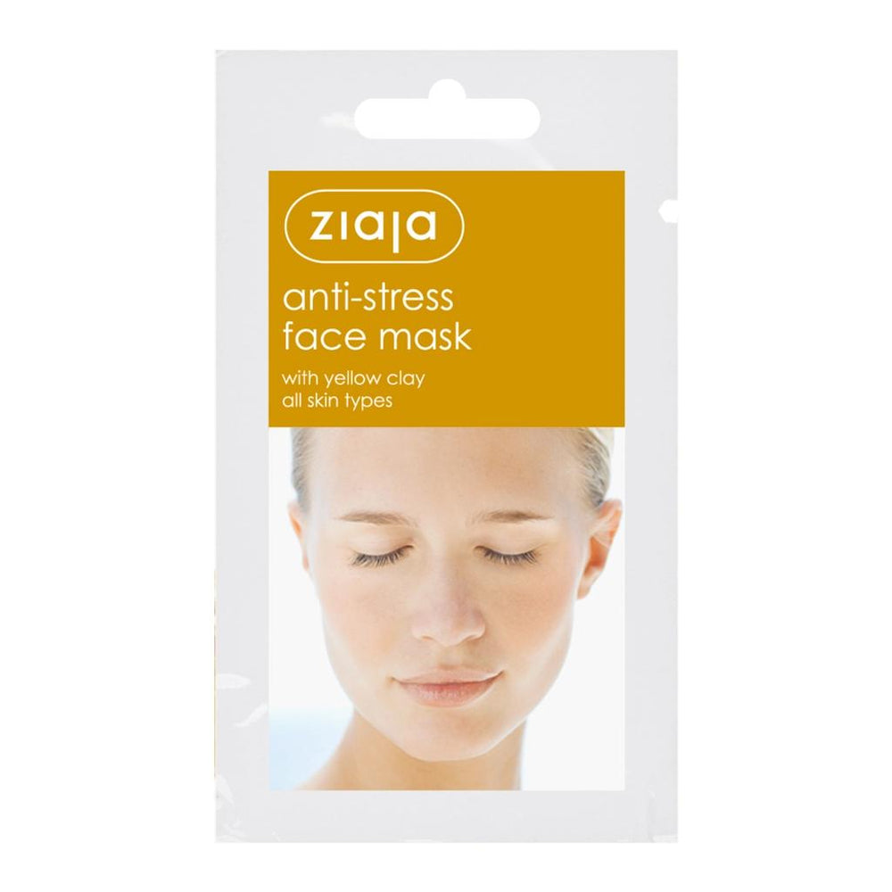 Ziaja Anti-Stress Face Mask with Yellow Clay 7 ml