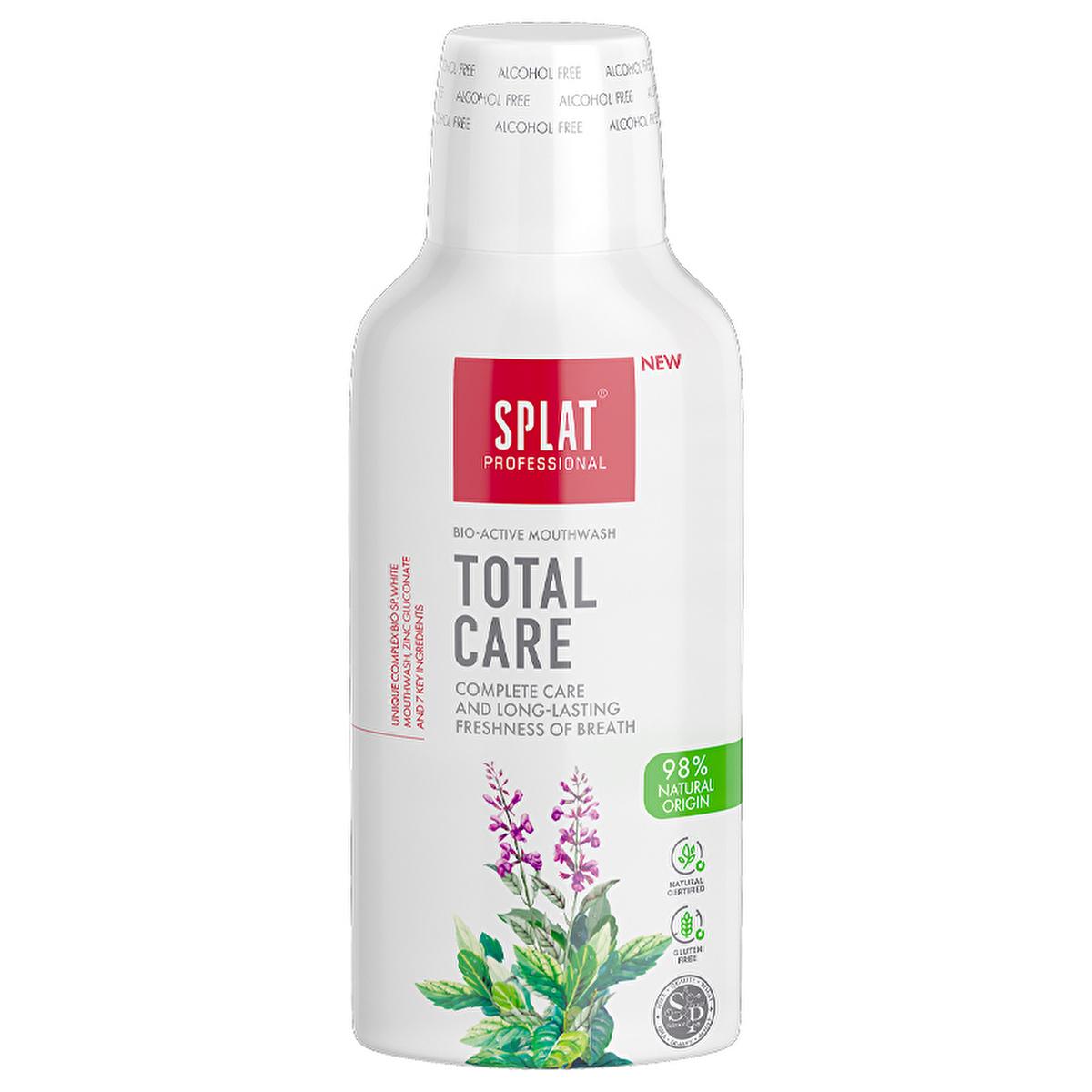 Splat Natural Mouthwash for Gum Health - Anti-Plaque, %98 Natural Ingredients, Freshens Breath - 9.30 fl oz Splat Natural Mouthwash - %98 Natural, Anti-Plaque & Freshens Breath Natural mouthwash, Oral care with essential oils, Mouthwash for gum health, Anti-plaque mouthwash, Sage mouthwash, %98 natural ingredients, Freshens breath, Reduces plaque, Supports gum health, Oral hygiene products, Natural oral care, Mouthwash with natural ingredients