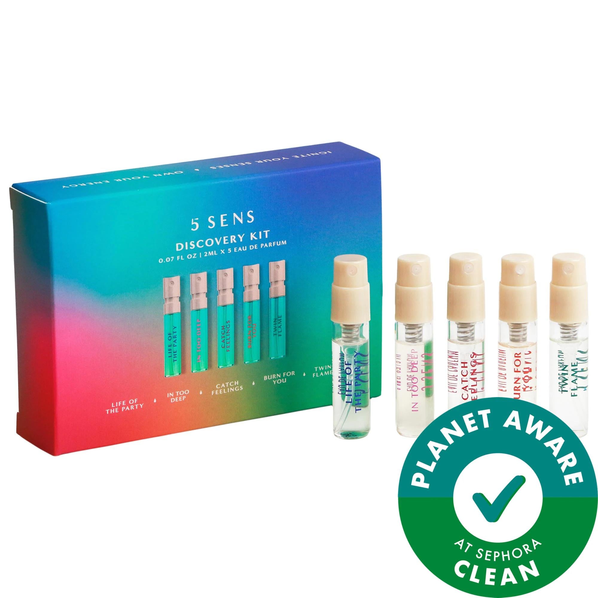 Discovery Perfume Set by Clean Beauty - 5 Mini Eau de Parfum Fragrances for Mood & Style Discovery Perfume Set - 5 Mini Eau de Parfum Perfume Set, Mini Fragrances, Clean Beauty, Sustainable Beauty, Eau de Parfum Set, Fragrance Gift Set, Luxury Perfumes, Eco-Friendly Beauty Products, Gift Ideas for Her, Travel Perfumes, Variety Fragrance Set