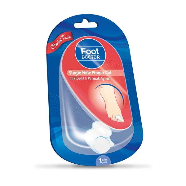 Foot Doctor Single-Hole Toe Separator for Hallux Valgus Relief - Comfortable Orthotic Foot Care Foot Doctor Toe Separator for Hallux Valgus Relief toe separator, hallux valgus relief, bunion comfort, foot care orthotics, toe alignment correction, orthotic toe separator, foot pain relief, bunion relief, toe comfort, foot health