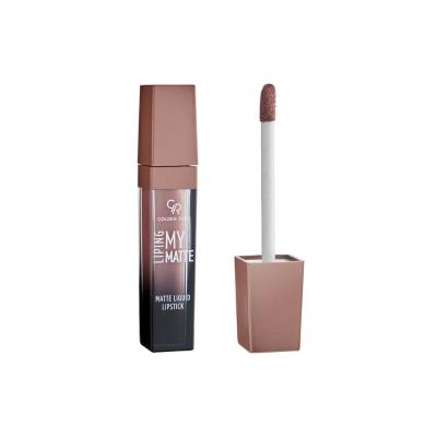 Golden Rose Liquid Matte Lipstick - Long Lasting Intense Color, Non-Drying Formula - Modern Matte Finish Golden Rose Liquid Matte Lipstick - Long-Lasting & Non-Drying Liquid Matte Lipstick, Long-lasting lipstick, Matte lipstick, Non-drying matte lipstick, Intense color lipstick, Golden Rose lipstick, Mat ruj, Likit mat ruj, lipstick, lip color, matte finish, non-drying, comfortable wear, long-lasting color, intense color, beauty, cosmetics, makeup, lip makeup, vibrant color, bold lip, modern matte, velvety 