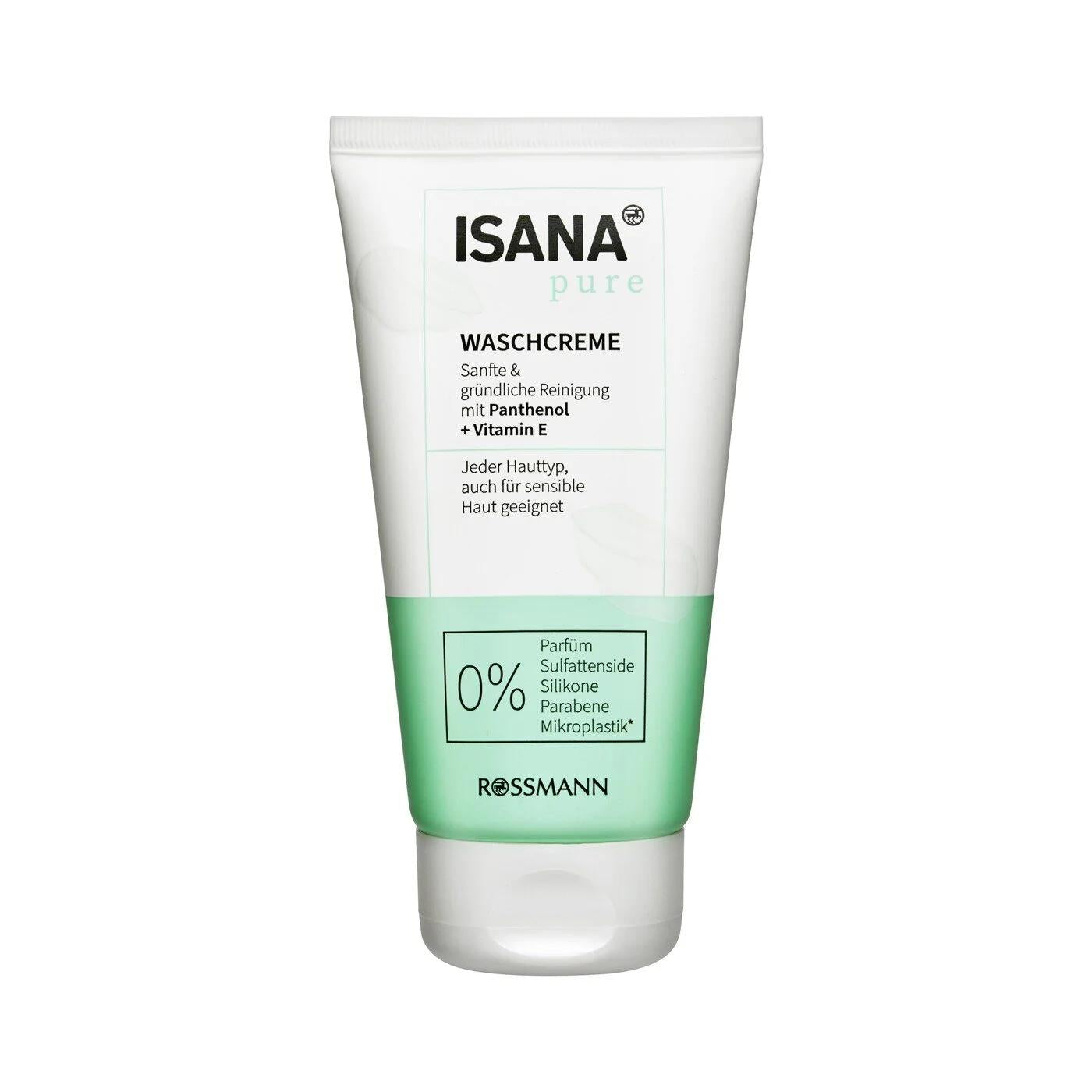 Isana Pure Face Wash Cream for Sensitive Skin 150 ml