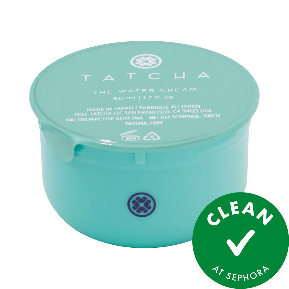 Tatcha The Water Cream: Oil-Free Pore Minimizing Refillable Moisturizer - Intense Hydration, Smooths Skin, Ideal for Oily & Combination Skin - image 2