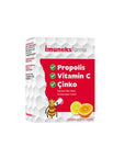 İmuneks Farma Propolis Vitamin C Zinc Effervescent Tablets - Boosts Immune Health Naturally - 20 Tablets - image 2
