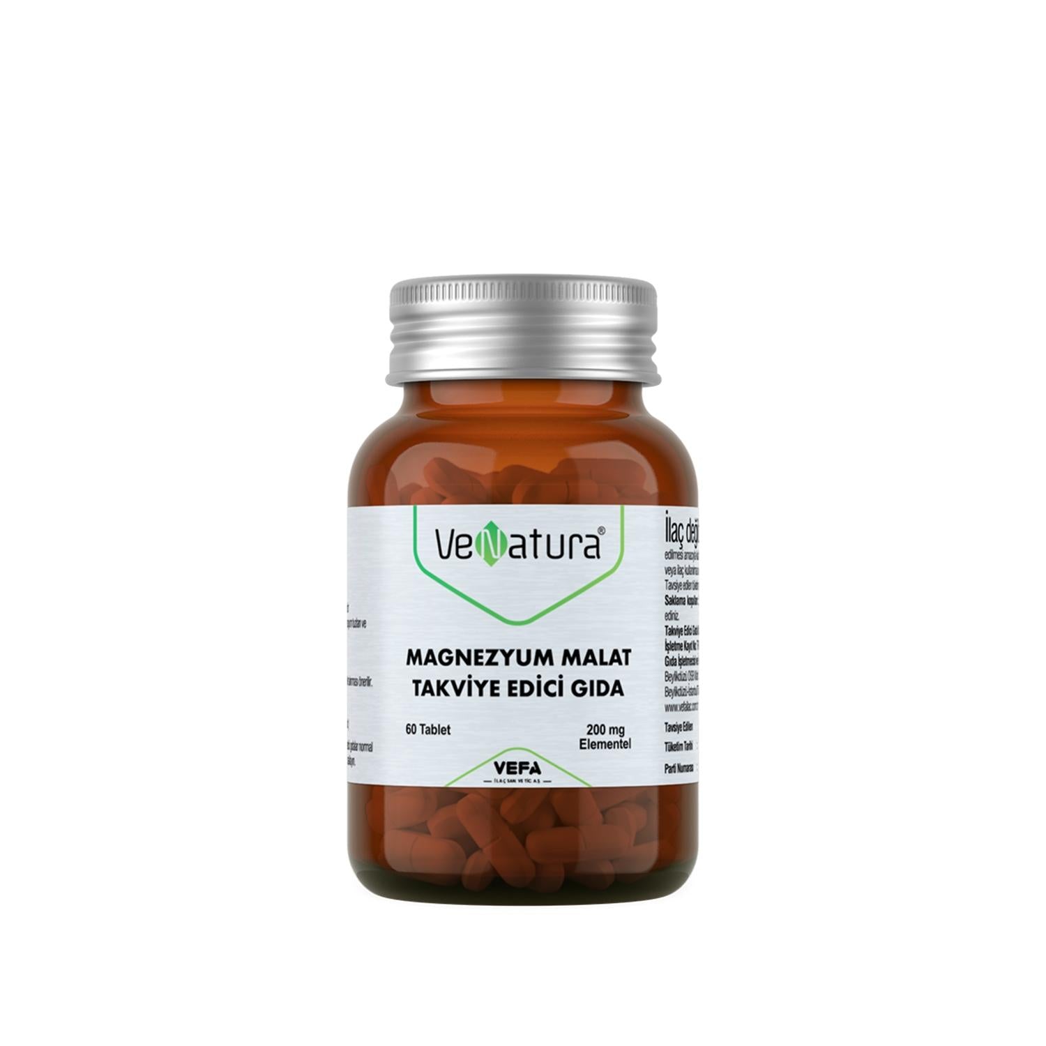 VeNatura Magnesium Malate Dietary Supplement - 60 Tablets for Energy, Muscle Function & Overall Wellness VeNatura Magnesium Malate Supplement - Boost Energy & Wellness Magnesium Malate supplement, Dietary magnesium supplement, Magnesium deficiency support, Health and wellness supplements, VeNatura Magnesium Malate, Energy production support, Muscle function support, Overall wellness, Fitness enthusiasts, Athletes, Health-conscious individuals, Dietary supplement, Magnesium supplementation