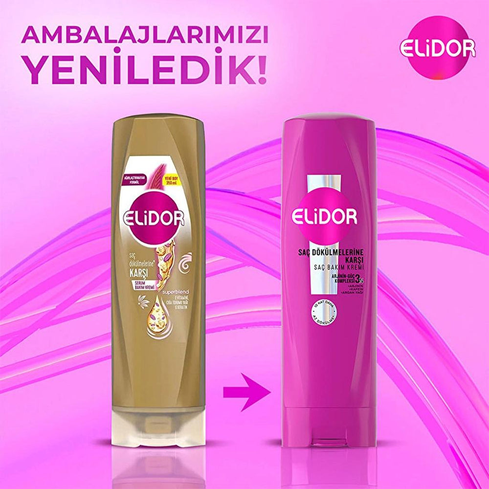 Elidor Hair Fall Defense Conditioner for Stronger Hair 350 ml