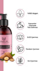 Ashley Joy Argan Oil Hair Serum: Revitalize Dry & Damaged Hair, Boost Shine & Strength with Vitamin A - 3.38 fl oz Ashley Joy Argan Oil Serum: Repair Dry Hair & Boost Shine Argan Oil Hair Serum, Hair Repair Serum, Dry Hair Treatment, Damaged Hair Serum, Hair Shine Serum, Vitamin A Hair Serum, Ashley Joy Hair Serum, Moisturizing Hair Serum, Hair Revitalizing Serum, argan hair serum, hair serum, hair care, argan oil, vitamin A, carrot oil, dry hair, damaged hair, hair shine, moisturizing, revitalizing, hair t