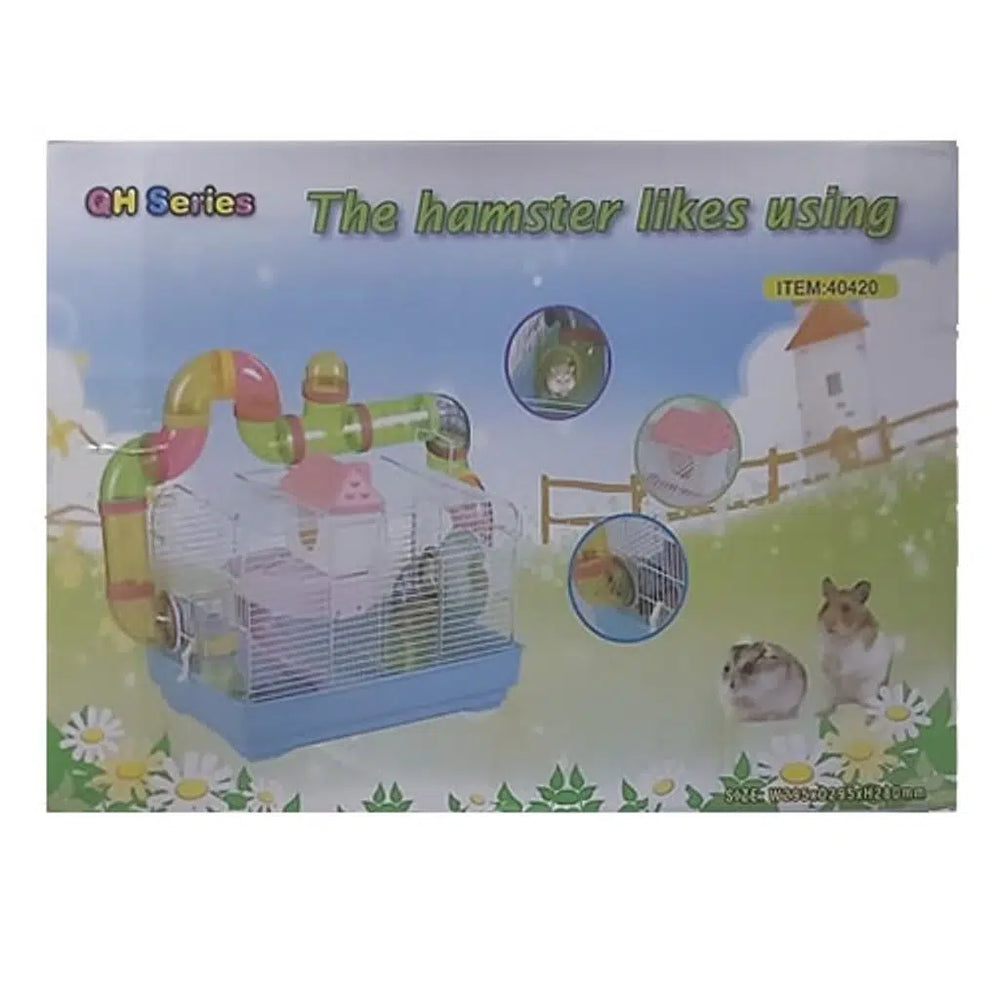 Oripet Hamster Cage Compact Habitat 29x29.5x28 cm