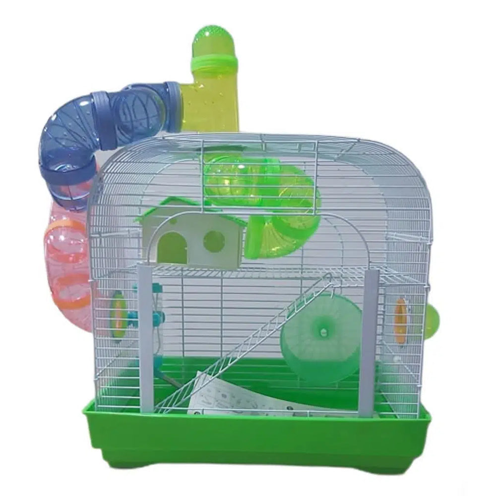 Oripet Hamster Cage with Multi-Level Design 39.5x29.5x27 cm