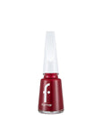 Flormar Nail Enamel Dark Red - Intense Pigment for Beautiful Nails | 0.4 fl oz - Nail Polish