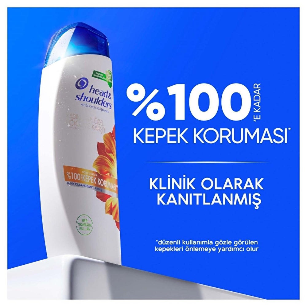 Head & Shoulders Anti-Dandruff Shampoo for Women - Combats Hair Loss & Dandruff, Dermatologically Tested, - view 9