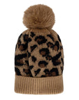Eklips Leopard Print Beanie for Warm Styling