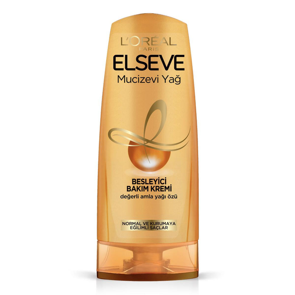 Loreal Paris Elseve Mucizevi Yağ Besleyici Bakım Kremi - Nourishing Hair Cream with Amla Oil for Softness & Shine - view 3