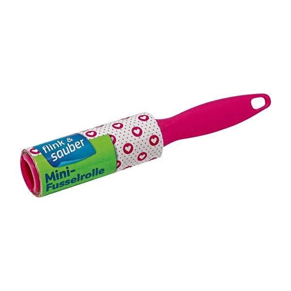Flink & Sauber Travel Size Lint Roller: Portable Lint Remover for Clothes, Pet Hair - 1.8m Refill Flink & Sauber Travel Lint Roller - Portable Pet Hair Remover lint roller, travel lint roller, pet hair remover, lint remover for clothes, lint roller refill, small lint roller, portable lint roller, lint brush, travel size lint remover, lint remover, hair remover, travel size, portable, clothing care, fabric care, pet hair, lint, debris, cleaning, household, travel accessories, garment care, travel essential, 
