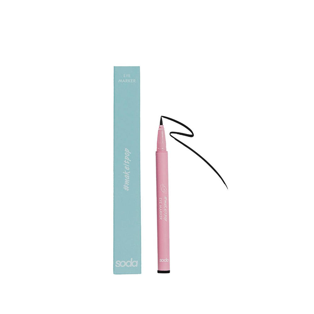 Soda Eye Marker Eyeliner 101 - Precision Cosmetic Eyeliner for Durable Eye Makeup Soda Eye Marker Eyeliner 101 - Precise & Durable Soda Eye Marker, Eyeliner 101, Cosmetic eyeliner, Precision eyeliner, Durable eye makeup, Makeup for beginners, Long-lasting eyeliner, Compact eyeliner, Travel makeup, Everyday makeup, Special occasion makeup, Beauty essentials, Cosmetic products