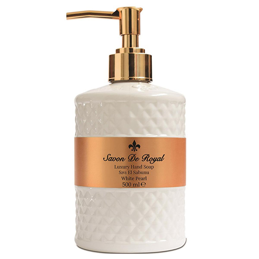 Savon De Royal Liquid Soap - Gentle Skin Care with Natural Brightness & Softness, 16.91 fl oz Pump Bottle - Soap