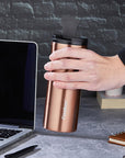 Cooker Stainless Steel Thermos 400ml - Keep Drinks Hot & Cold On-the-Go, Leak-Proof Travel Mug Cooker Thermos: Keep Drinks Hot/Cold On-the-Go! stainless steel thermos, insulated thermos, travel mug, hot and cold thermos, leak proof thermos, car cup thermos, portable thermos, 400ml thermos, commuter thermos, outdoor thermos, travel, camping, hiking, office, school, stainless steel, double walled, hot drinks, cold drinks, beverage container, cup holder, anti-spill, portable, drinks, travel mug, car accessory,