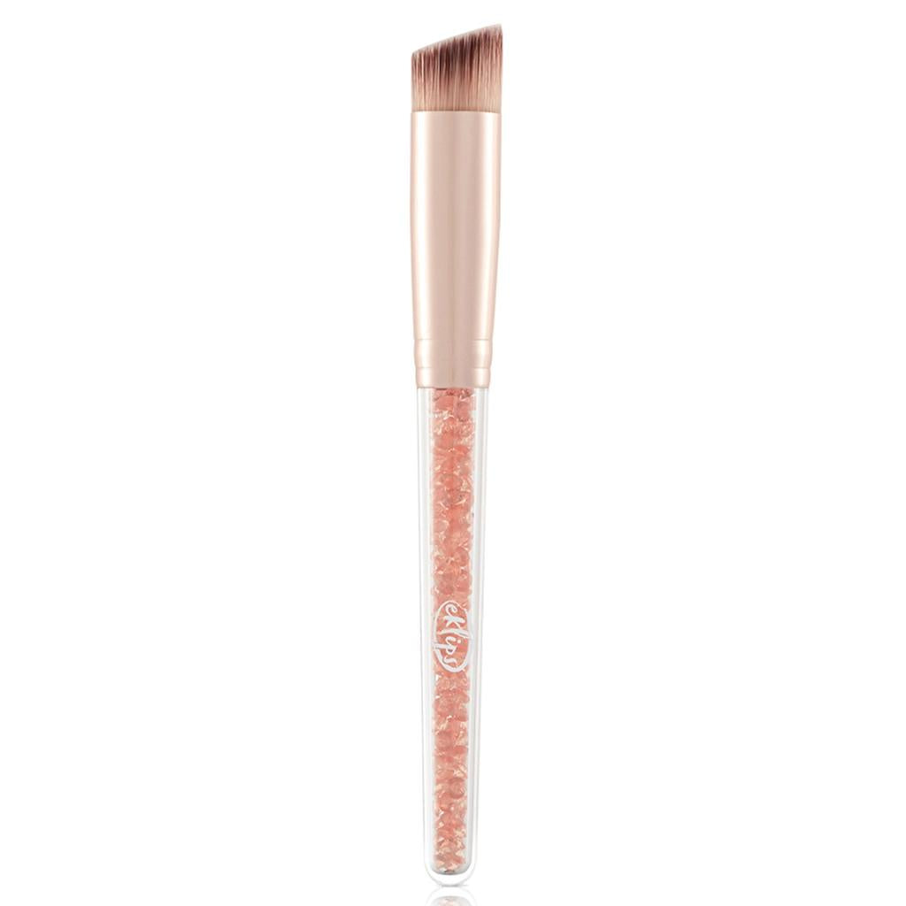 Eklips Pro Shine Angled Foundation Brush for Seamless Base