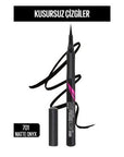 Maybelline New York Hyper Precise All Day Eyeliner - 701 Matte Onyx, Waterproof & Long-Lasting Eyeliner for Precise Application Maybelline Hyper Precise Eyeliner - Waterproof & Long-Lasting Maybelline Hyper Precise Eyeliner, Waterproof eyeliner, Matte black eyeliner, Long-lasting eyeliner, Precise eyeliner, Cosmetics, Makeup, Eye Makeup, Eyeliner, Waterproof Makeup, Long-lasting Makeup, Matte Finish Eyeliner, Black Eyeliner, Eye Liner, Beauty Products, Makeup Essentials