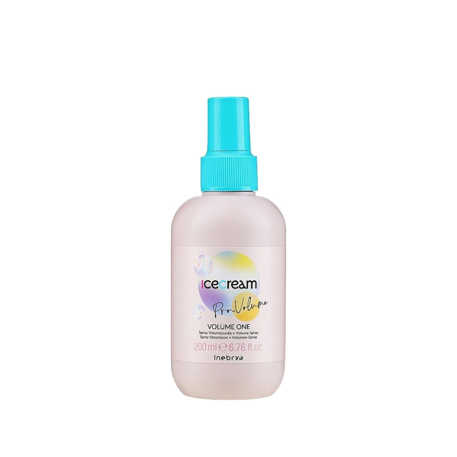 Inebrya Ice Cream Pro-Volume One Hair Volume Spray for Thin Hair - 200ml, Professional Salon-Grade Inebrya Hair Volume Spray for Thin Hair - 200ml hair volume spray, thin hair care, professional hair products, Inebrya Ice Cream Pro-Volume, salon-grade hair volume spray, hair care, volume enhancement, hair texture, fine hair, 200ml, spray format, professional salon-grade, hair styling, beauty products