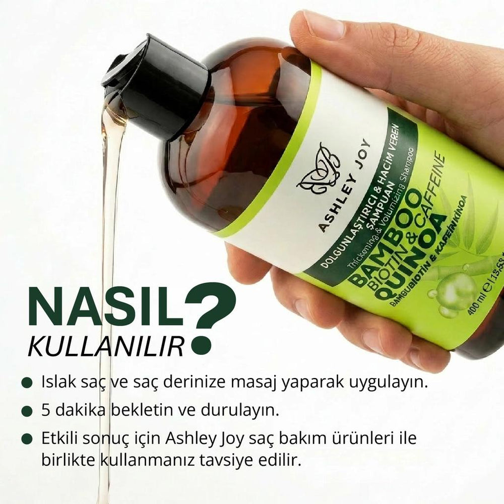 Ashley Joy Volumizing Shampoo for Fine Hair 400 ml
