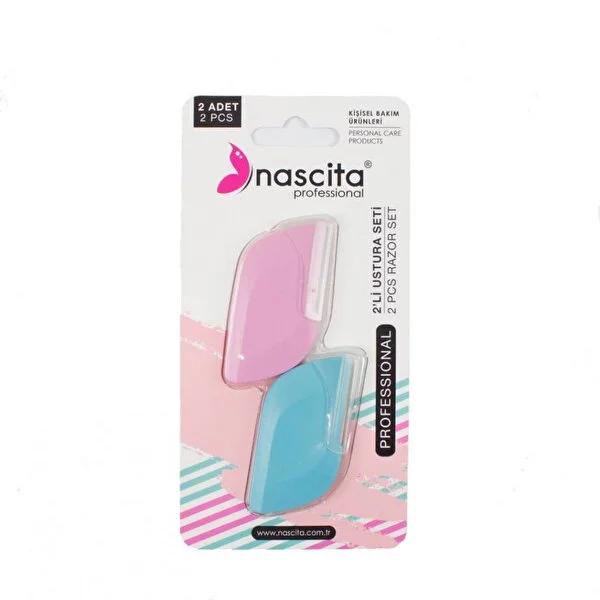 Nascita Facial Razor Set - 2 Mini Precision Razors for Painless Hair Removal, Eyebrow Shaping, & Dermaplaning Nascita Facial Razor: Painless Hair Removal & Eyebrow Shaping facial razor set, eyebrow razor, hair removal tool, dermaplaning tool, face shaver women, facial hair removal for women, precision razor, mini razor set, eyebrow shaper, face fuzz remover, facial hair removal, face razor, brow shaper, women's razor, hair removal, beauty tools, personal care, shaving, dermaplaning, exfoliation, face fuzz r