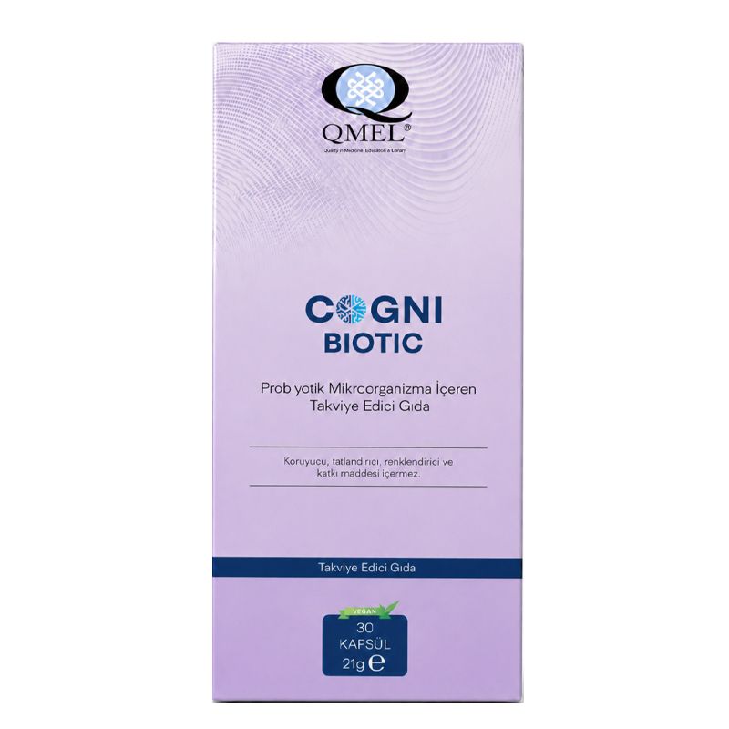 Qmel Cogni Biotic Probiotic Support Supplement - 30 Capsules