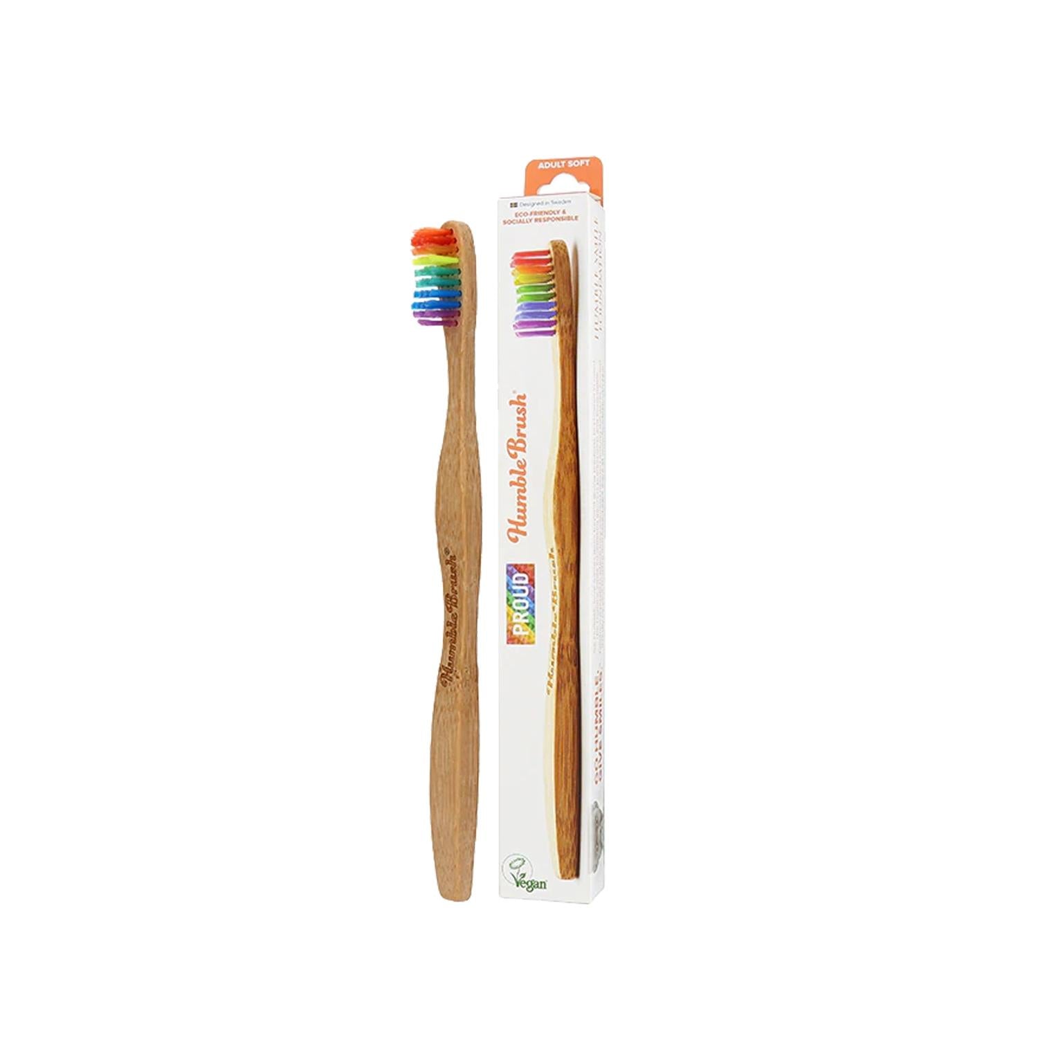 The Humble Brush Bamboo Toothbrush for Adults - Soft Bristles, Eco-Friendly Oral Care The Humble Brush Bamboo Toothbrush - Eco-Friendly Oral Care bamboo toothbrush, eco-friendly oral care, sustainable toothbrush, soft bristle toothbrush, adult toothbrush, eco-friendly, biodegradable, sustainable oral care, gentle on gums, manual toothbrush, environmentally friendly