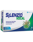 Silenzio Vocal Throat Lozenges, 16 Count
