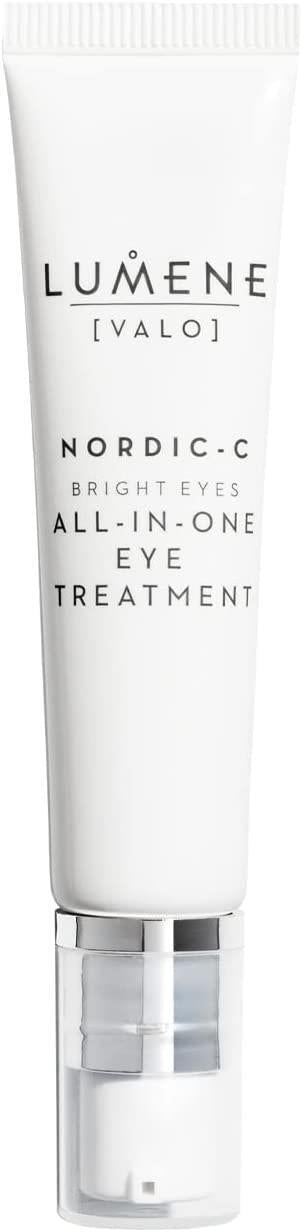 Lumene Bright Eyes All-In-One Multi-Purpose Eye Cream - Anti-Aging, Brightening, Vegan Formula for All Skin Types - Eye Cream