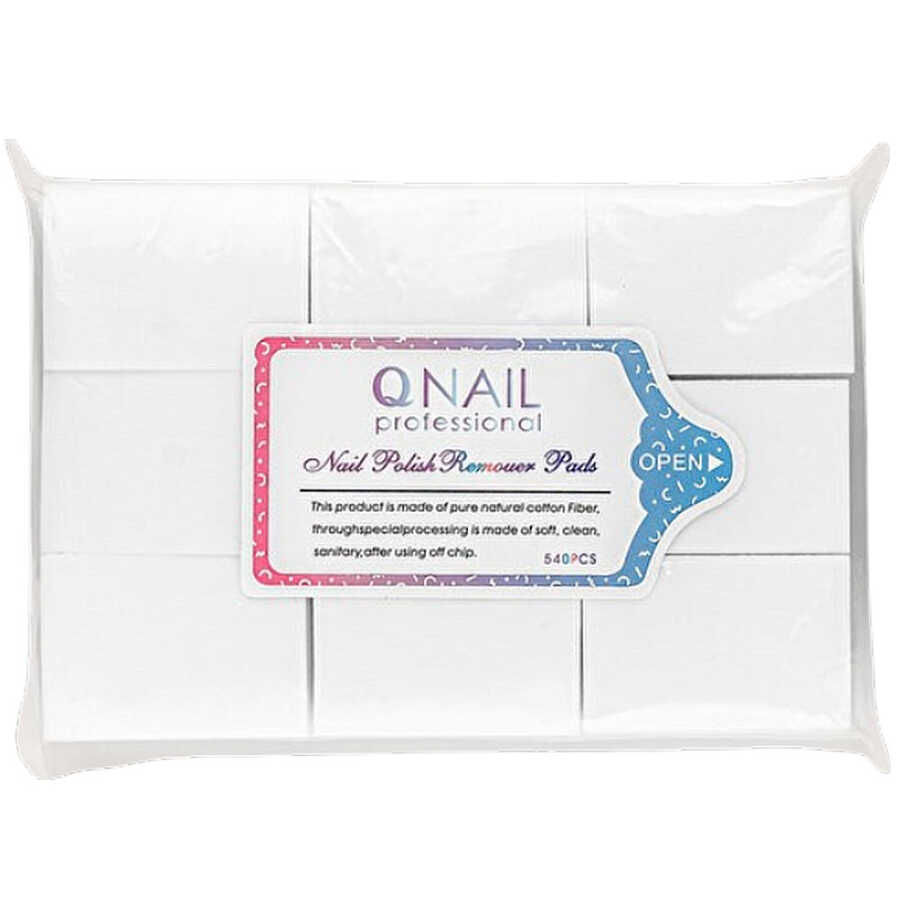 Qnail Professional Lint-Free Nail Wipes for Gel Polish 540 Count