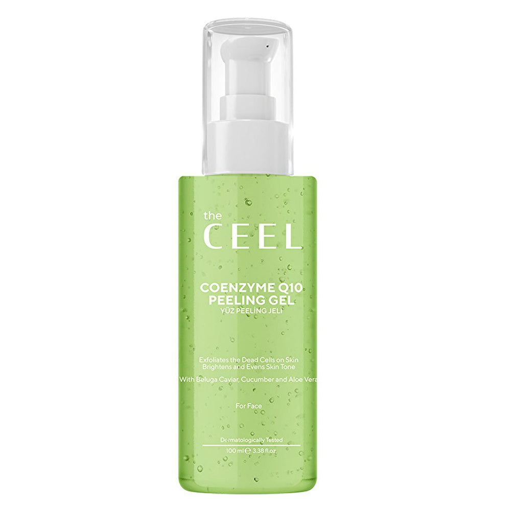 The Ceel Coenzyme Q10 Peeling Gel - Gentle Exfoliating Skincare for Anti-Aging, 3.38 fl oz - Exfoliator