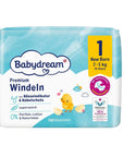 Babydream Size 1 Baby Diapers for Newborns 26 Count