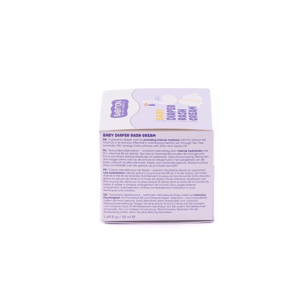 Babyton Natural Baby Diaper Cream for Soothing Care 50 ml