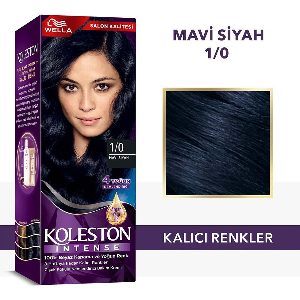 Wella Koleston Intense Hair Dye - Long-Lasting, Moisturizing, 100% Grey Coverage - view 3