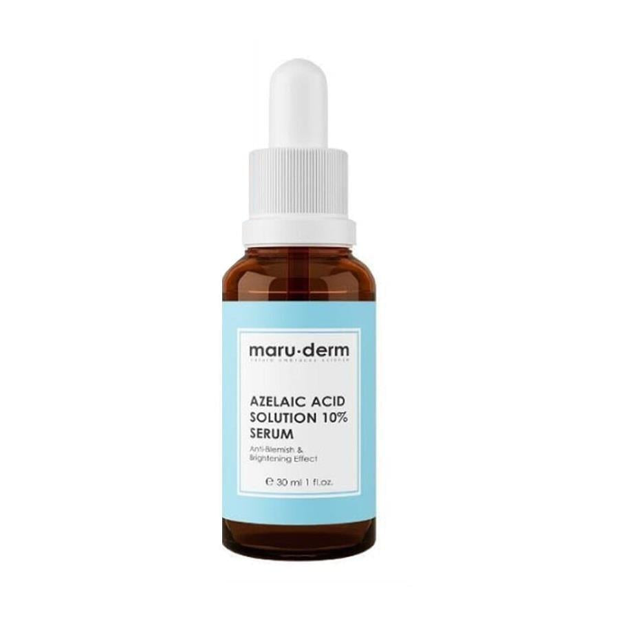 Maruderm: 10% Azelaic Acid Serum - Brightening, Blemish Treatment, Even Skin Tone, Hyaluronic Acid, Dark Spot Corrector Maruderm Azelaic Acid Serum: Blemish &amp; Dark Spot Treatment Azelaic Acid Serum, Skin Brightening Serum, Blemish Treatment, Hyaluronic Acid Serum, Even Skin Tone Serum, Leke Karşıtı Cilt Bakım Serumu, Azelaic Acid 10%, Dark Spot Corrector, Face Serum for Redness, Fragrance-free serum, azelaic acid, hyaluronic acid, panthenol, amino acids, skin serum, blemish treatment, dark spot treatment, s
