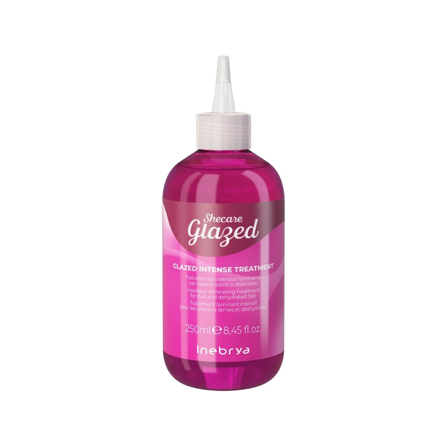 Inebrya Shecare Glazed Intense Treatment Hair Care Serum for Dry Hair - 8.45 fl oz, Intense Hydration & Nourishment Inebrya Hair Care Serum - Intense Hydration for Dry Hair hair care serum, intense hydration for dry hair, nourishing hair treatment, dry hair care products, intense hair nourishment, hair care, dry hair, damaged hair, hair treatment, serum for dry hair, hair nourishment, glazed intense treatment
