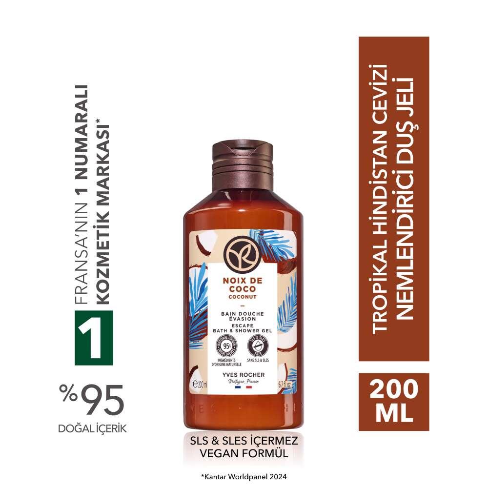 Tropical Essentials Coconut Shower Gel - Hydrating Vegan Formula