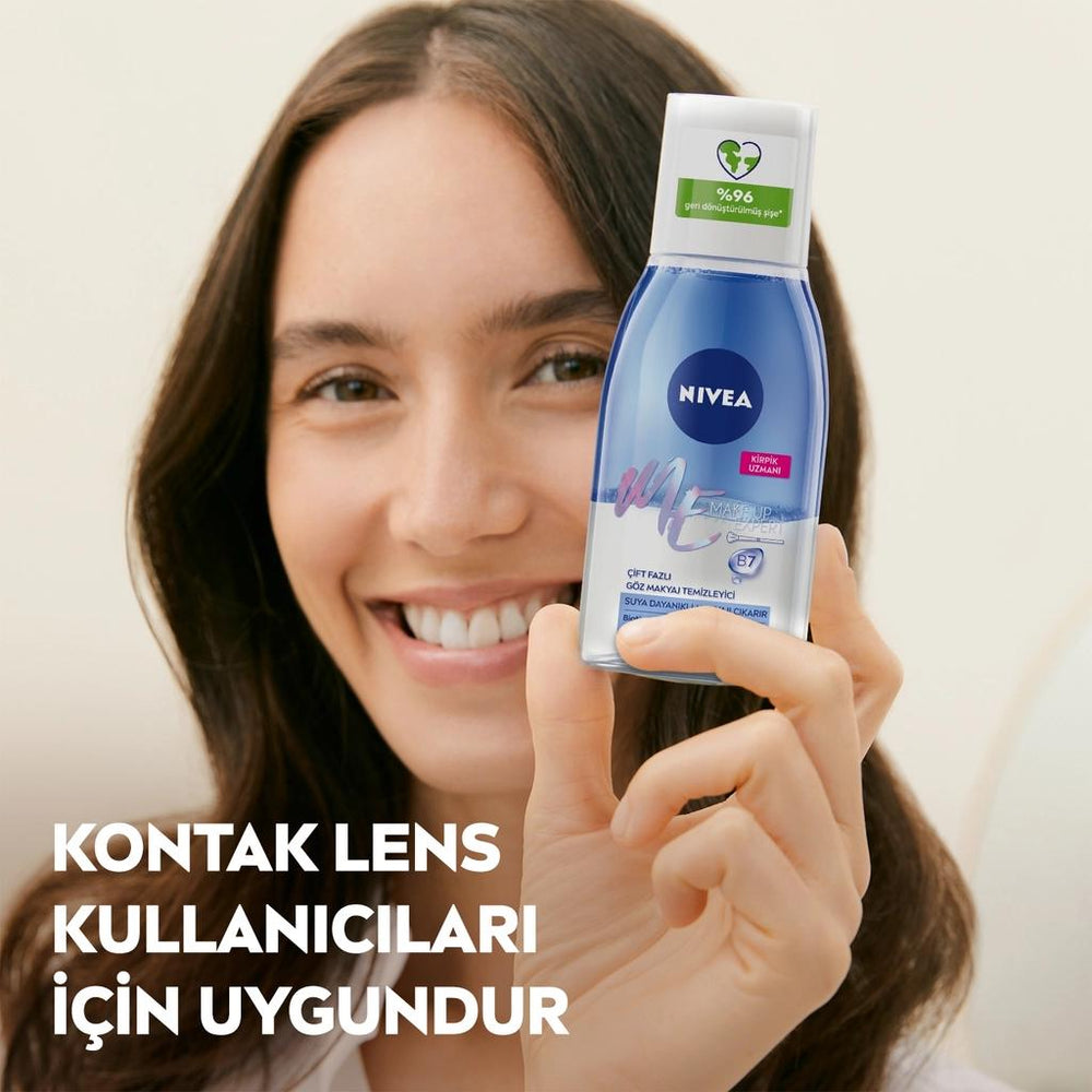 Nivea Double Effect Eye Makeup Remover & Blackberry Lip Balm Set