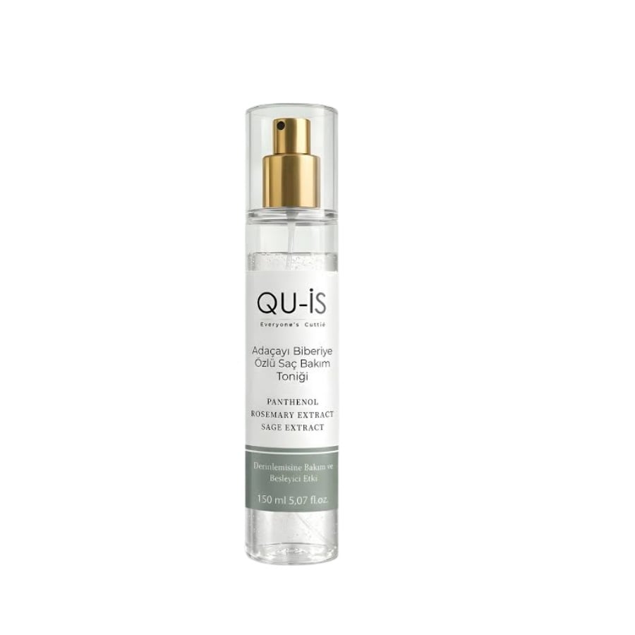 Qu-Is Sage & Rosemary Hair Tonic for Scalp Revitalization 150ml