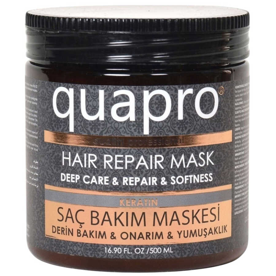 Quapro Keratin Hair Mask for Intense Moisture 500 ml