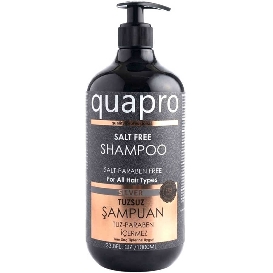 Quapro Silver Shampoo Anti-Brassiness Toning Formula 1000 ml