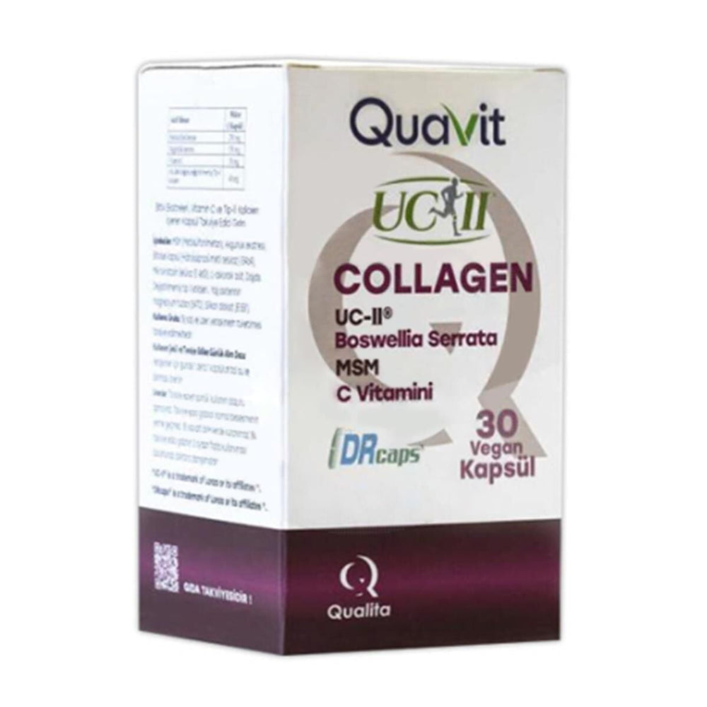 Qualita Ilac Quavit UC-II Collagen Joint Support 30 Vegan Capsules