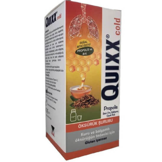 Quixx Cold Propolis Syrup for Seasonal Support 100 ml