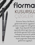 Flormar Extreme Tattoo Waterproof Gel Eyeliner - Long-Lasting, Smudge-Proof Makeup for Active Lifestyles Flormar Extreme Tattoo Waterproof Gel Eyeliner - Long-Lasting Jel Göz Kalemi, Suya Dayanıklı Eyeliner, Uzun Süre Kalıcı Makyaj, Su Geçirmez Makyaj Ürünleri, Flormar Extreme Tattoo Göz Kalemi, Waterproof Eyeliner, Long-Lasting Makeup, Gel Eyeliner, Active Lifestyle Makeup, Smudge-Proof Makeup