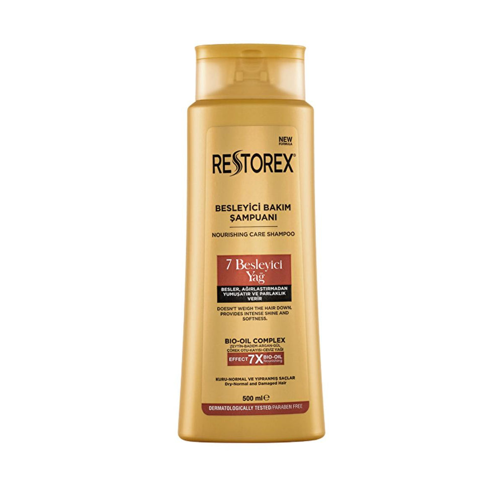 Restorex Nourishing Shampoo with 7 Oils - Moisturizing Shampoo for Dry, Damaged Hair - 500ml - view 3