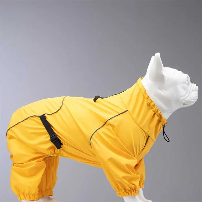 Lindo Quattro Vega Waterproof Dog Raincoat for Small & Medium Breeds