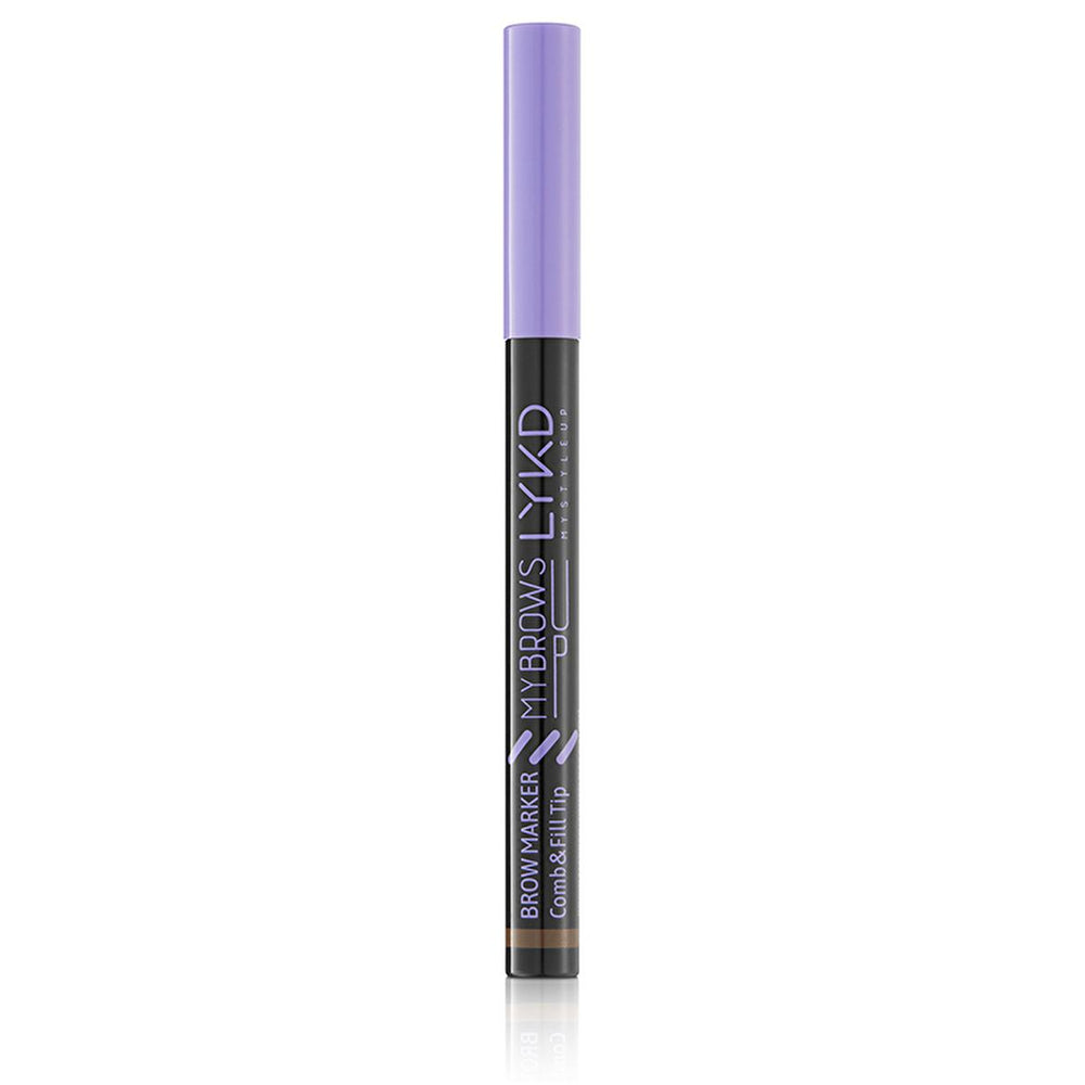 LYKD Eyebrow Pencil - Comb & Fill Kaş Kalemi for Fuller Brows, Precise Felt-Tip Applicator, Natural Look - view 2